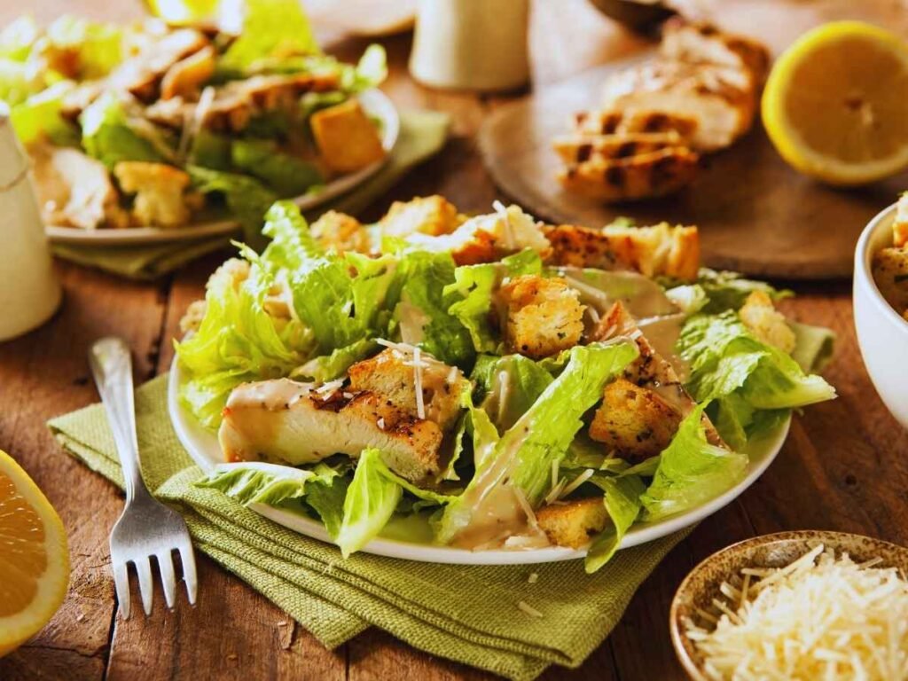 chicken caesar salad wrap recipe