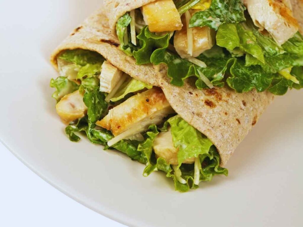 chicken caesar salad wrap recipe