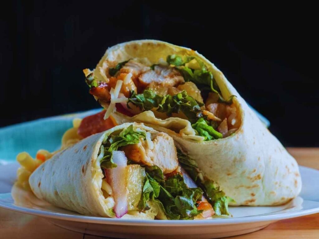 chicken caesar salad wrap recipe