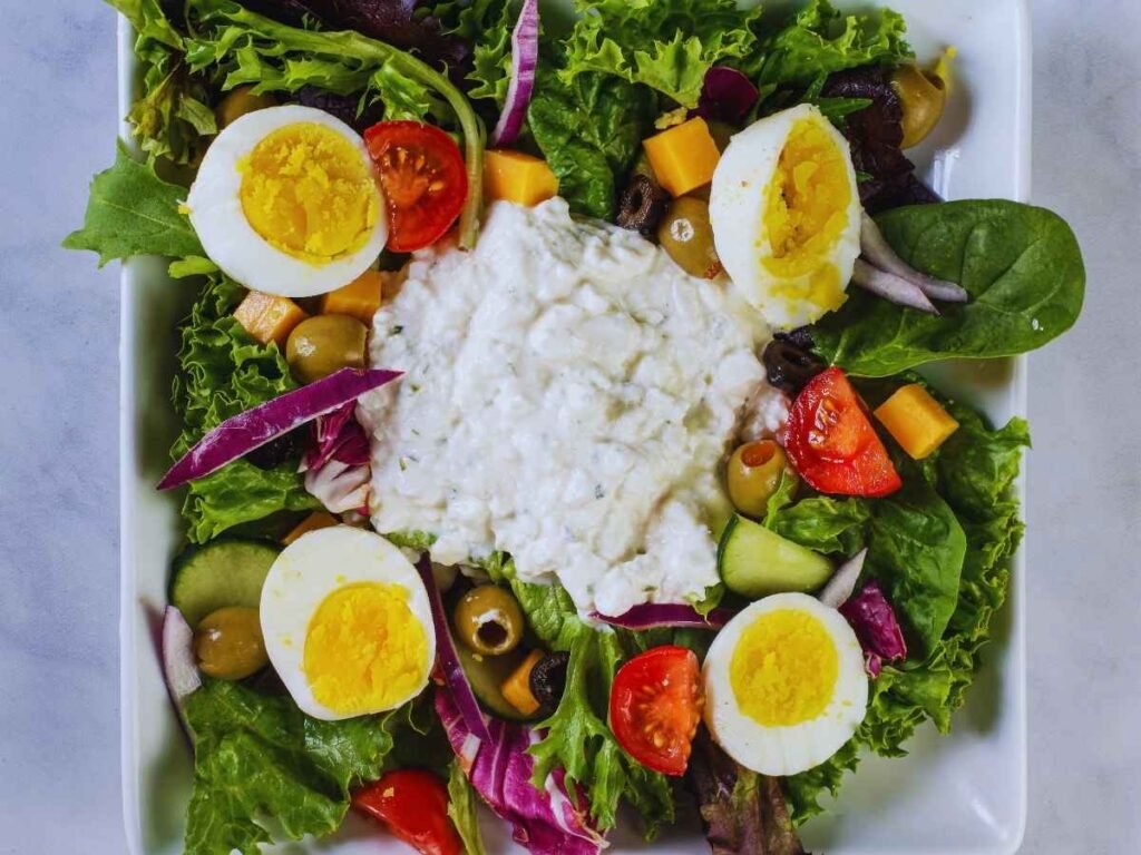 cottage cheese egg salad