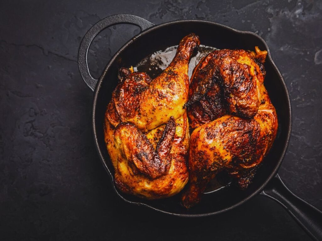 how to roast a turkey upside down