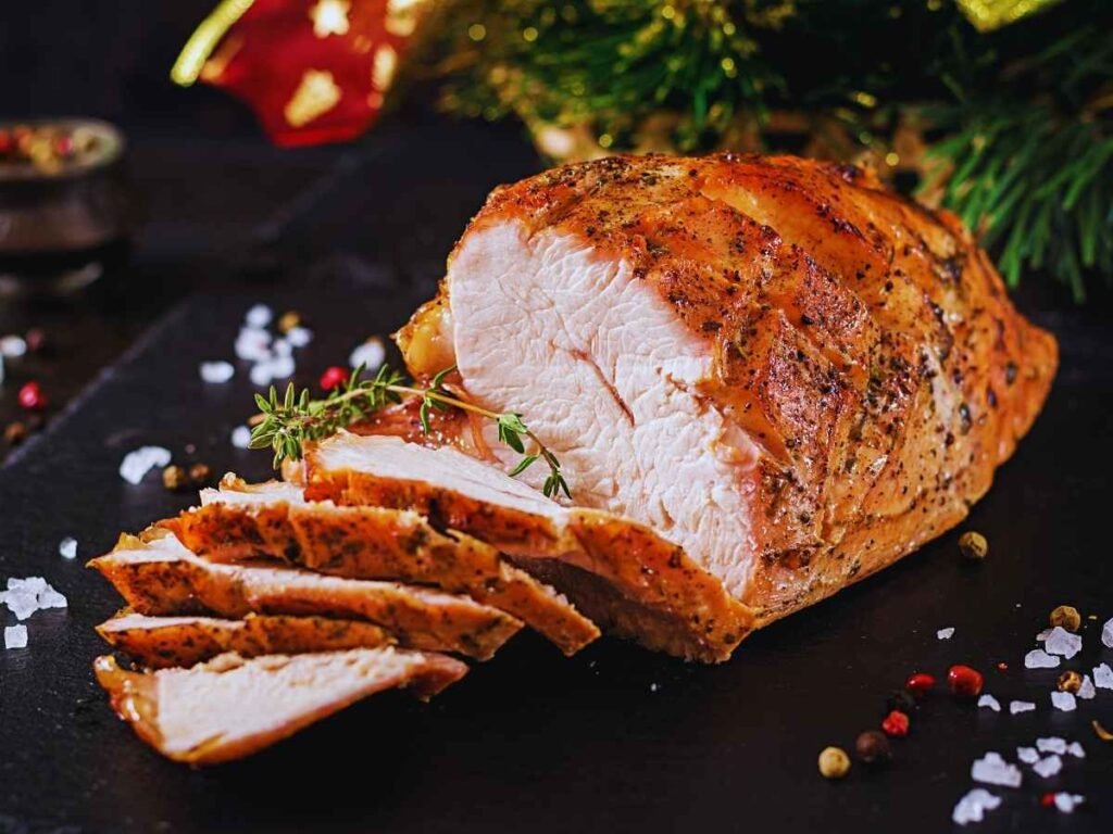 how to roast a turkey upside down