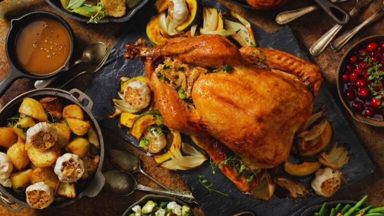 how to roast a turkey upside down