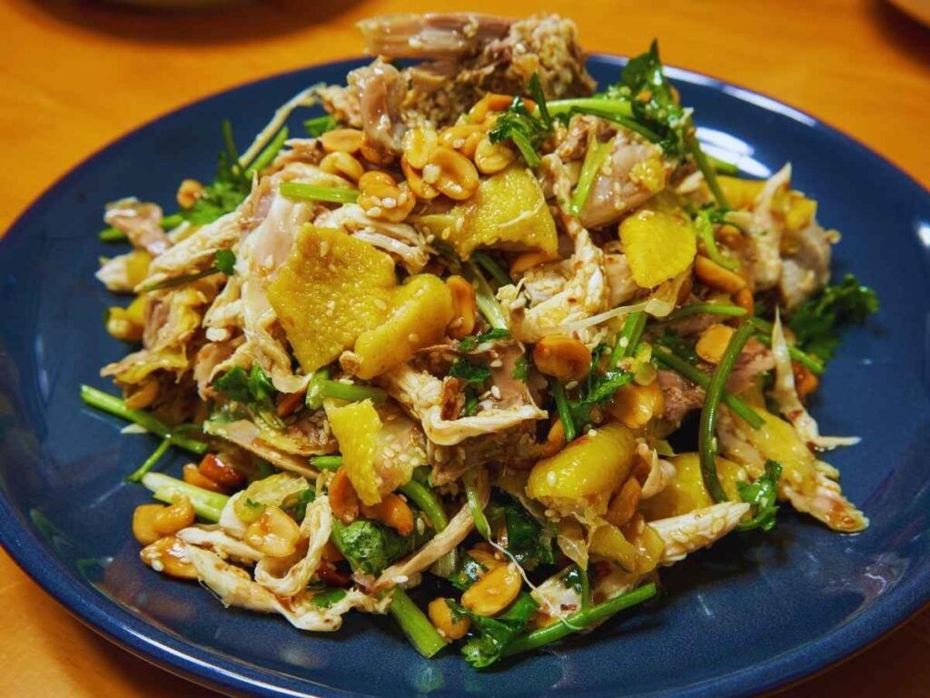 shredded chicken salad