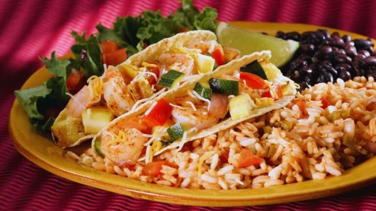 shrimp taco salad