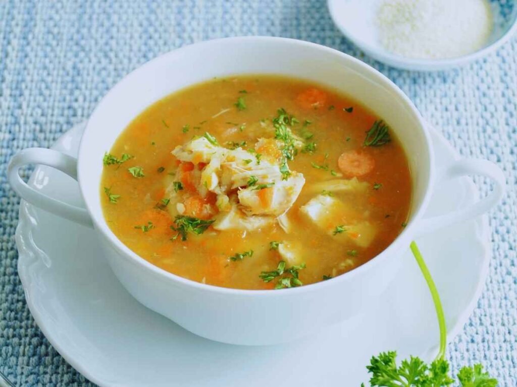 chicken vegetable soup recipe