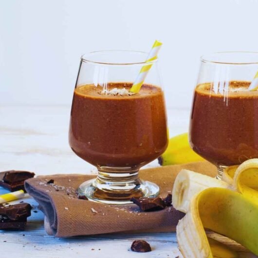 easy german chocolate smoothie recipe