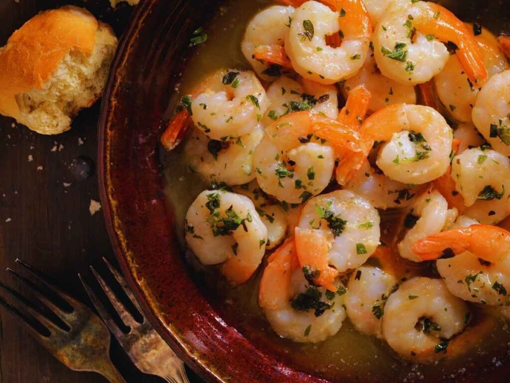 garlic butter shrimp scampi recipe