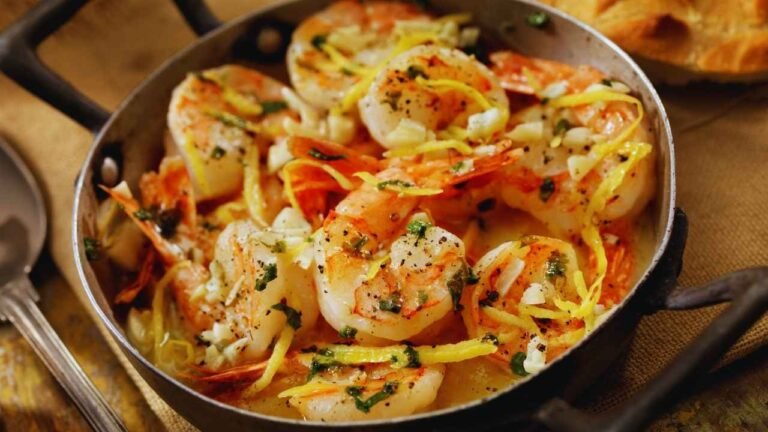 garlic butter shrimp scampi recipe