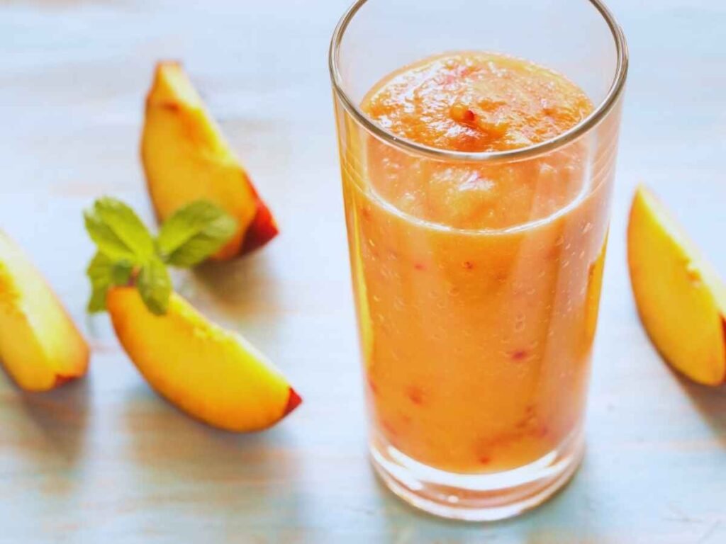 peach smoothie recipe