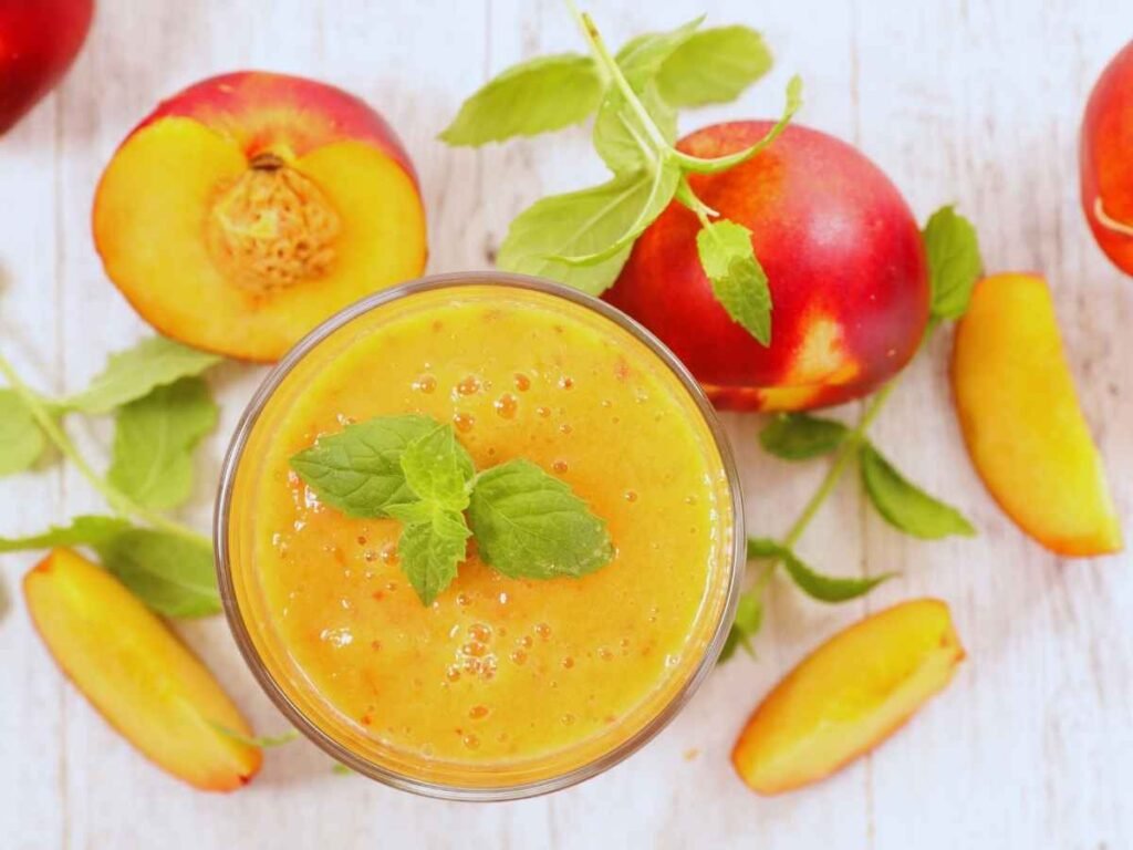 peach smoothie recipe
