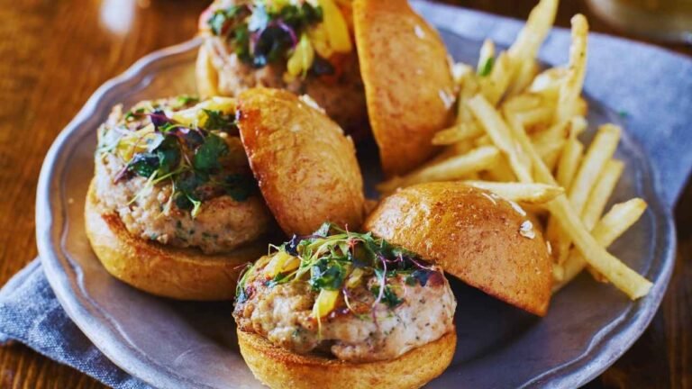 turkey cranberry sliders